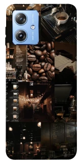 Чехол на Motorola Moto G84 Coffee collage ver.1 фото 1 из 1