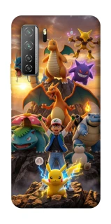 Чехол на Huawei Nova 7 SE Pokemon фото 1 из 1