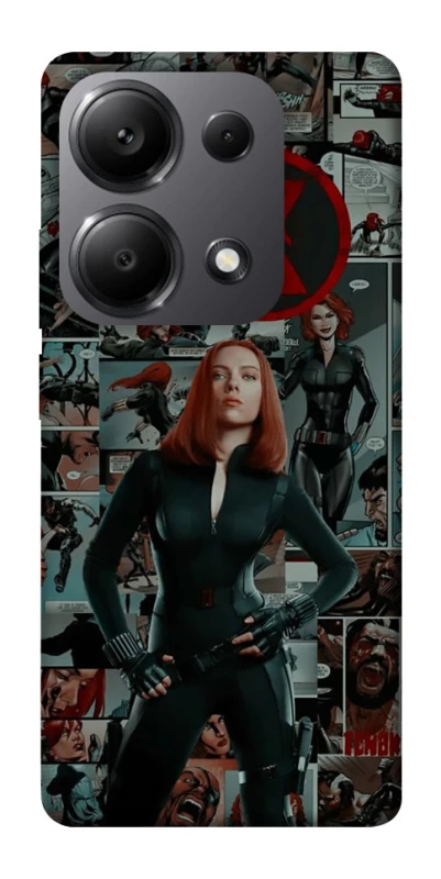 Чохол на Xiaomi Redmi Note 13 Pro 5G Black Widow фото 1 з 1