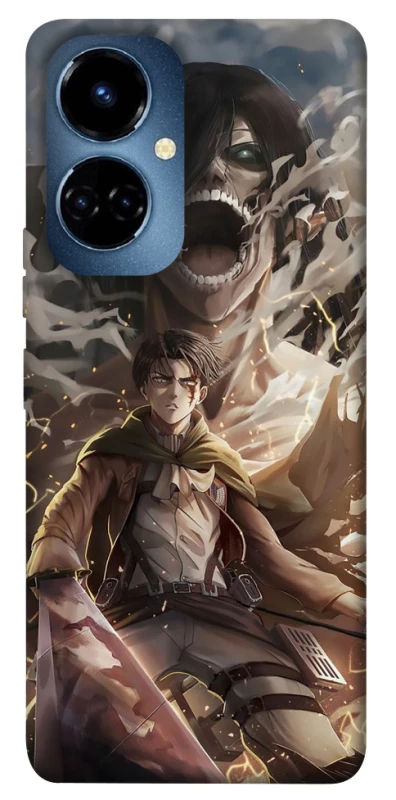 Чехол на TECNO Camon 19 Eren Yeager фото 1 из 1