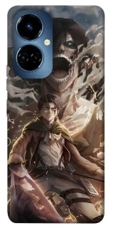 Чохол на TECNO Camon 19 Eren Yeager фото 1 з 1