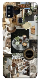 Чохол на ZTE Blade A51 Coffee collage ver.4 фото 1 з 1