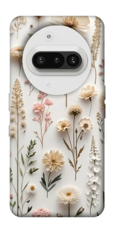 Чехол на Nothing Phone (3a) Floral design ver.1 фото 1 из 1