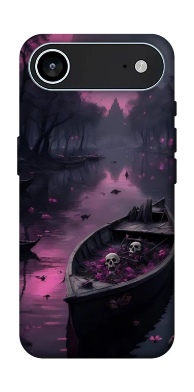 Чохол на Apple iPhone 17 Air (6.5") Boat and flamingo фото 1 з 1