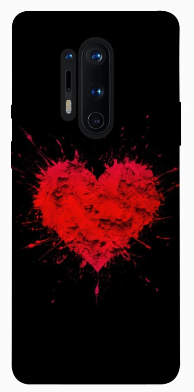 Чохол на OnePlus 8 Pro Splash heart фото 1 з 1