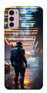 Чохол на Motorola Moto G42 Cyber character фото 1 з 1