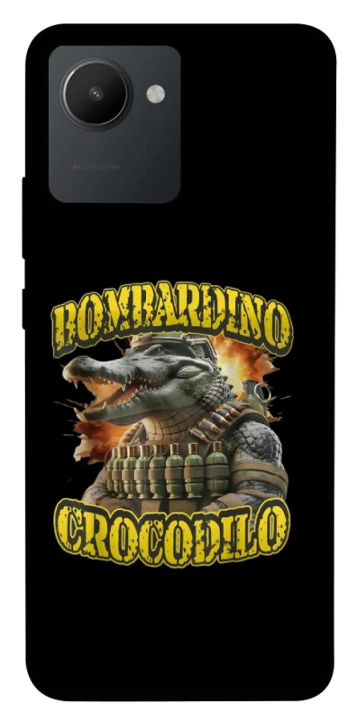 Чехол на Realme C30 Bombardino Crocodilo фото 1 из 1