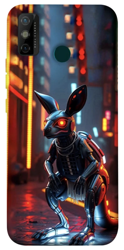 Чехол на TECNO Spark 6 Go Cyber Kangaroo фото 1 из 1