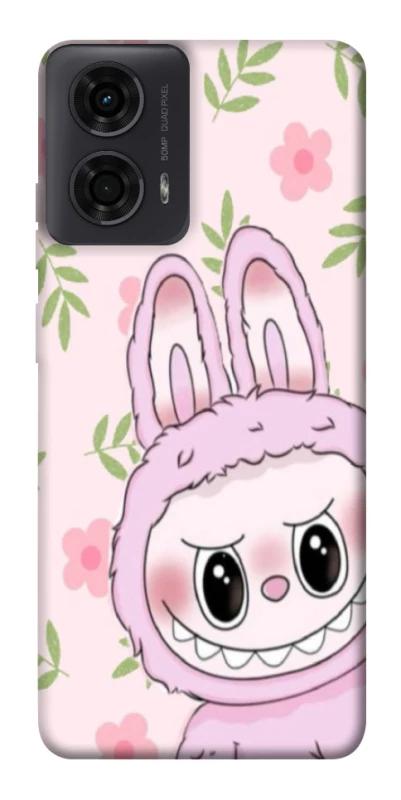 Чохол на Motorola Moto G24 Blossom Pink Labubu фото 1 з 1