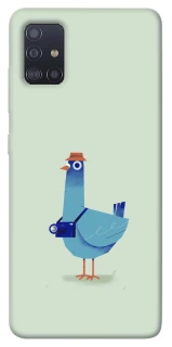 Чохол на Samsung Galaxy M51 Голуб-детектив фото 1 з 1