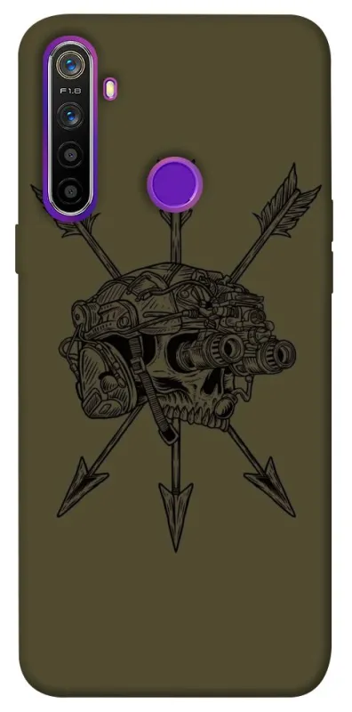 Чехол на Realme 5 Mil skull фото 1 из 1