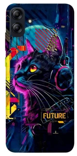 Чехол на Samsung Galaxy A04e Cyber Cat v2 фото 1 из 1