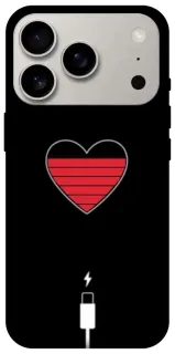 Чехол на Apple iPhone 18 Pro Charge your heart фото 1 из 2