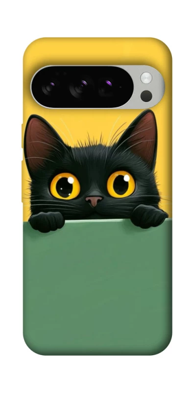 Чехол на Google Pixel 10 Pro Black cat v2 фото 1 из 1