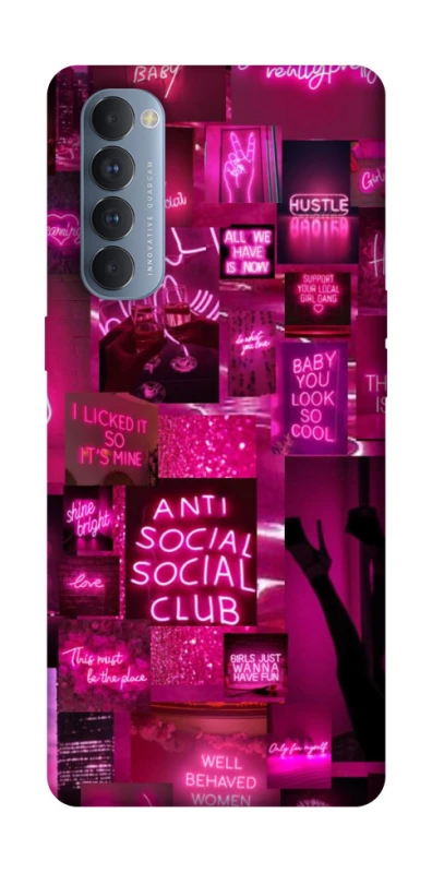 Чохол на Oppo Reno 4 Pro Hot collage ver.7 фото 1 з 1
