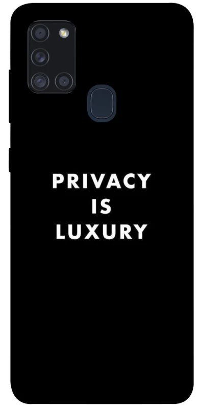 Чохол на Samsung Galaxy A21s Privacy is luxury фото 1 з 1