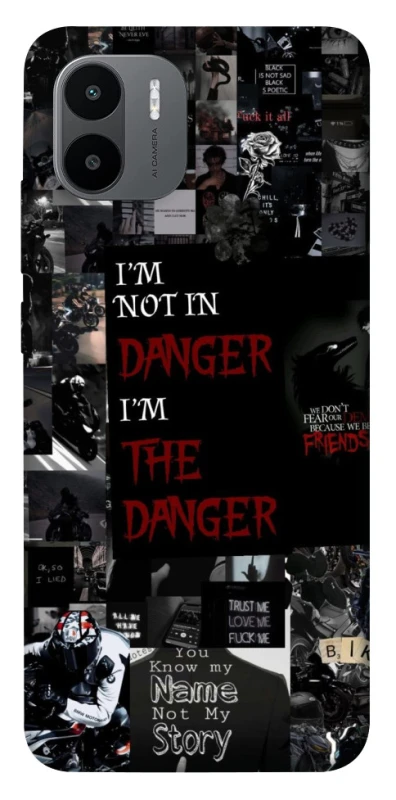 Чехол на Xiaomi Redmi A1+ / Poco C50 / A2+ Danger collage фото 1 из 1