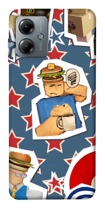 Чохол на Motorola Moto G14 Roblox v2 фото 1 з 1