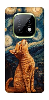 Чохол на Realme Narzo 70 Turbo van gogh cat фото 1 з 1