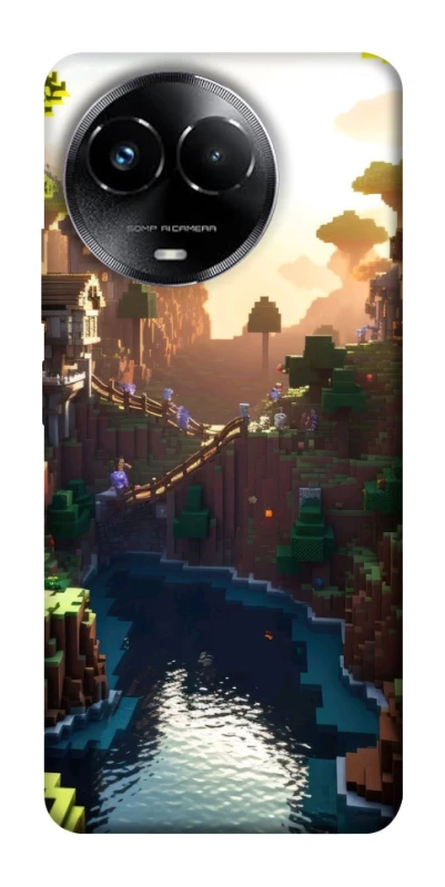 Чохол на Realme C67 4G Minecraft sunset фото 1 з 1