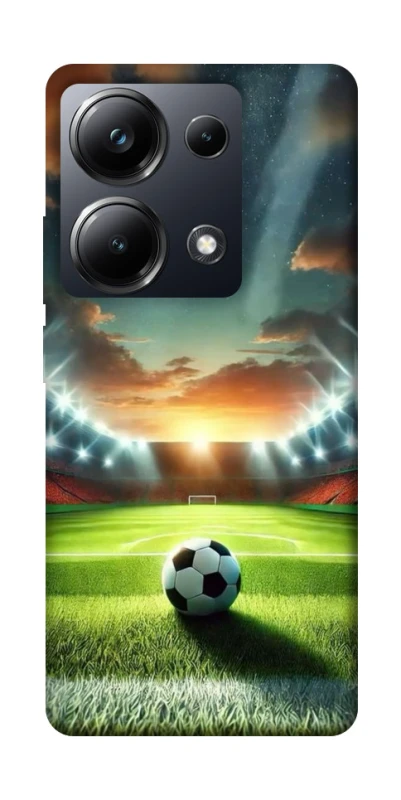 Чехол на Xiaomi Poco M6 Pro 4G Football aesthetic ver.3 фото 1 из 1