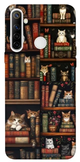 Чохол на Realme 6i Cats & Books фото 1 з 1