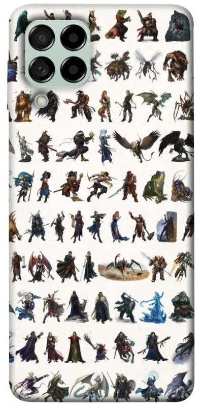 Чохол на Samsung Galaxy M53 5G Character Selection фото 1 з 1