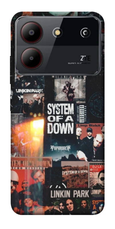 Чохол на ZTE Blade A54 4G Best abums ver.1 фото 1 з 1