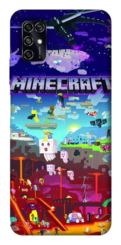 Чохол на ZTE Blade V2020 Smart Minecraft world фото 1 з 1