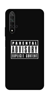 Чохол на Huawei Honor 20 / Nova 5T Parental Advisory Label фото 1 Чохол на Huawei Honor 20 / Nova 5T Parental Advisory Label фото 1 з 1