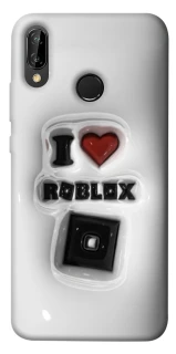 Чохол на Huawei P20 Lite I love Roblox фото 1 Чохол на Huawei P20 Lite I love Roblox фото 1 з 1