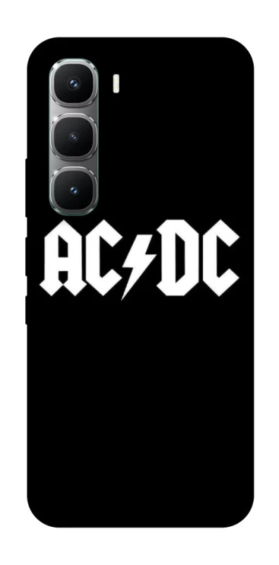 Чохол на Infinix Hot 60 Pro AC/DC logo фото 1 Чохол на Infinix Hot 60 Pro AC/DC logo фото 1 з 1