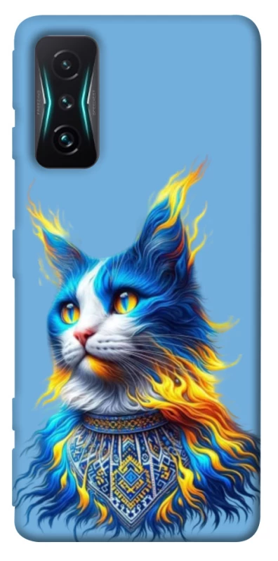 Чохол на Xiaomi Redmi K50 Gaming Кіт патріот фото 1 з 1