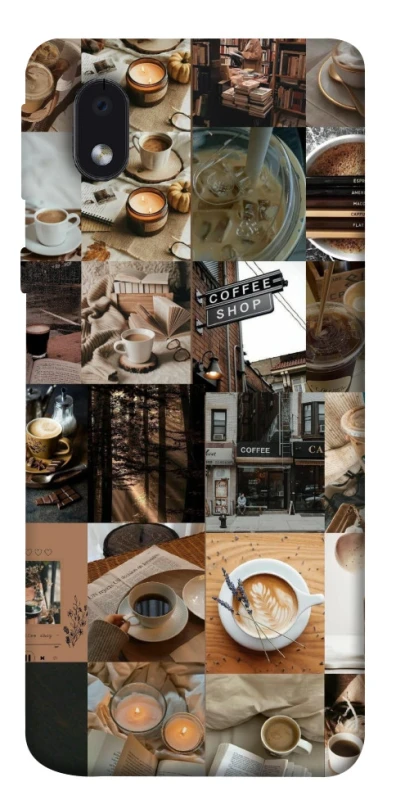 Чохол на Samsung Galaxy M01 Core / A01 Core Coffee collage ver.3 фото 1 з 1