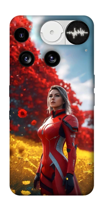 Чохол на Nothing Phone (3) Cyber space girl ver.5 фото 1 з 1