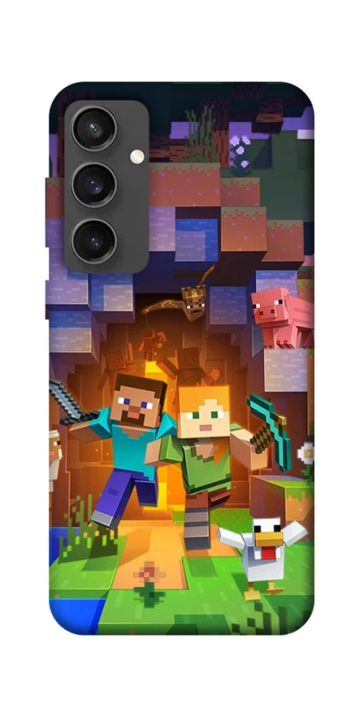 Чохол на Samsung Galaxy S24 FE Minecraft game фото 1 з 1