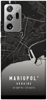 Чохол на Samsung Galaxy Note 20 Ultra Mariupol map фото 1 з 1