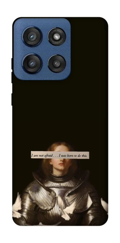 Чехол на Motorola Edge 60 Stylus Not afraid фото 1 из 1