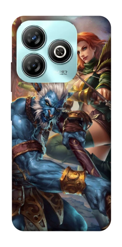 Чохол на ZTE Blade A75 4G Dota heroes фото 1 з 1