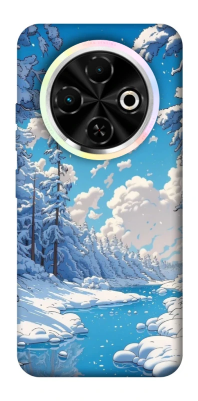 Чехол на TECNO Spark 30C Winter art фото 1 из 1