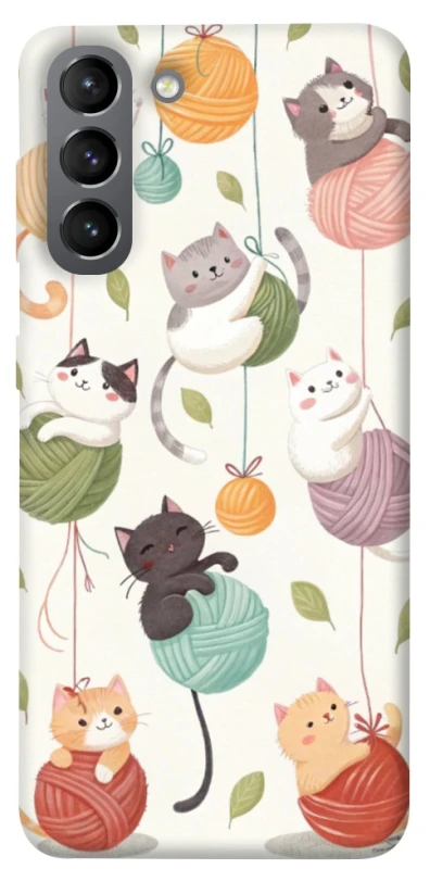 Чохол на Samsung Galaxy S21 Funny Kittens фото 1 з 1