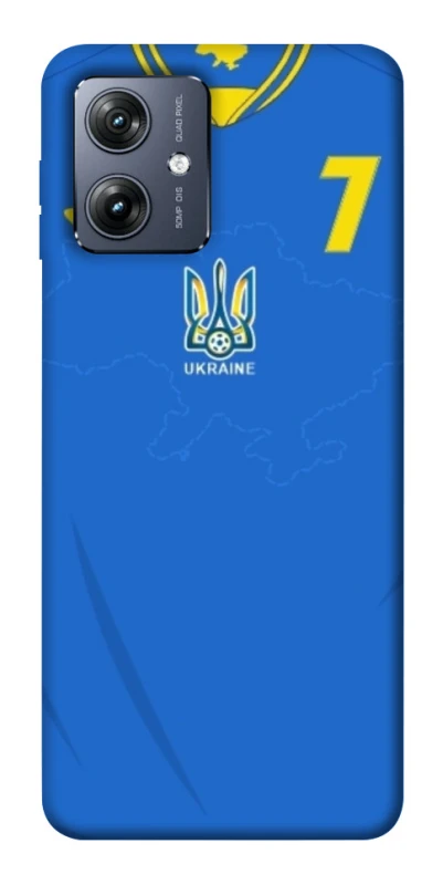 Чехол на Motorola Moto G54 UA-Football ver.4 фото 1 из 1