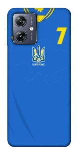 Чохол на Motorola Moto G54 UA-Football ver.4 фото 1 з 1