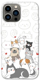 Чохол на Apple iPhone 13 Pro Max (6.7") Funny Pets фото 1 з 1
