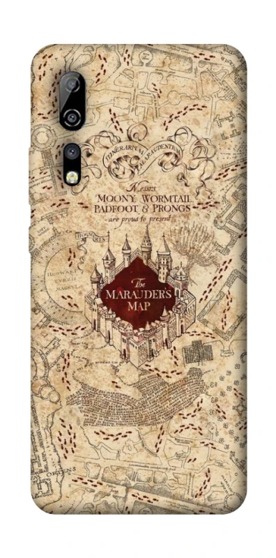 Чохол на ZTE Axon 10 Pro Harry Potter Marauder's Map фото 1 з 1