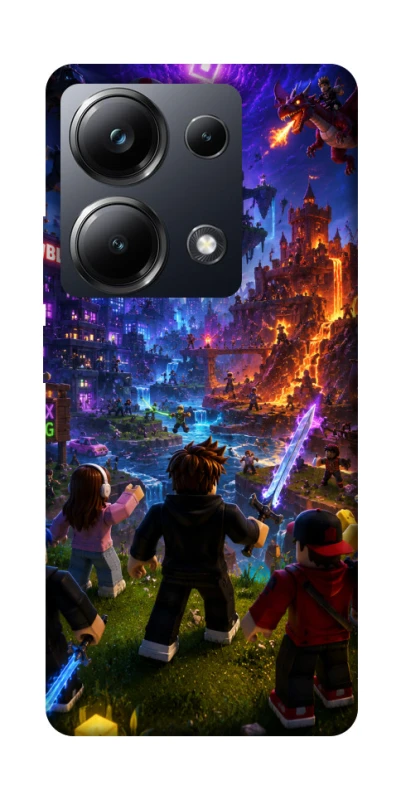 Чохол на Xiaomi Poco M6 Pro 4G Roblox aesthetics ver.12 фото 1 з 1