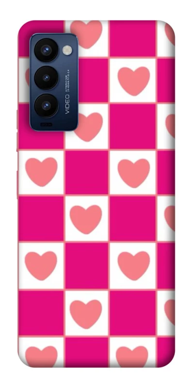 Чохол на TECNO Camon 18 Pro Chess heart фото 1 з 1