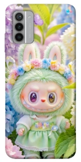 Чехол на Nokia G42 Labubu & Flowers ver.2 фото 1 из 1