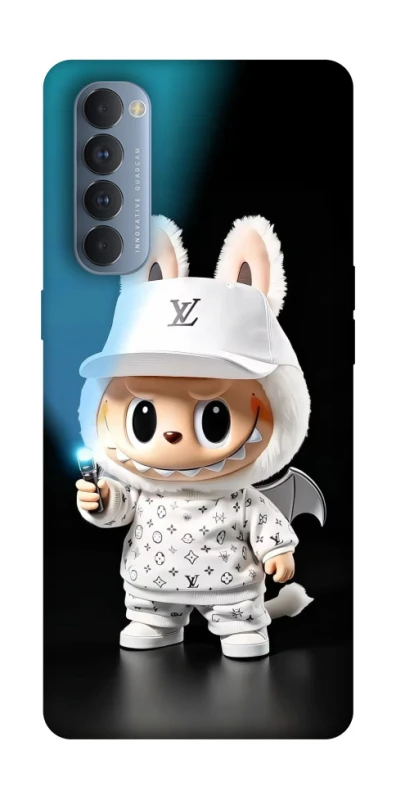 Чохол на Oppo Reno 4 Pro Labubu with flashlight ver.1 фото 1 з 1