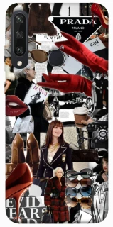 Чехол на Huawei Y6p Fashion collage ver.13 фото 1 из 1